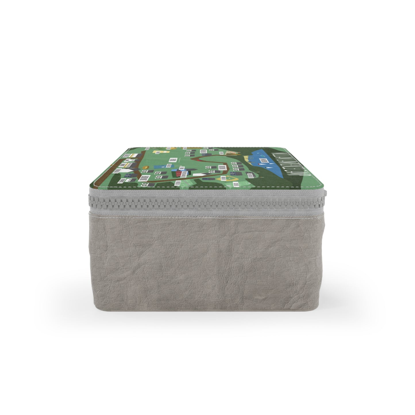 Camp Map Lunch Box