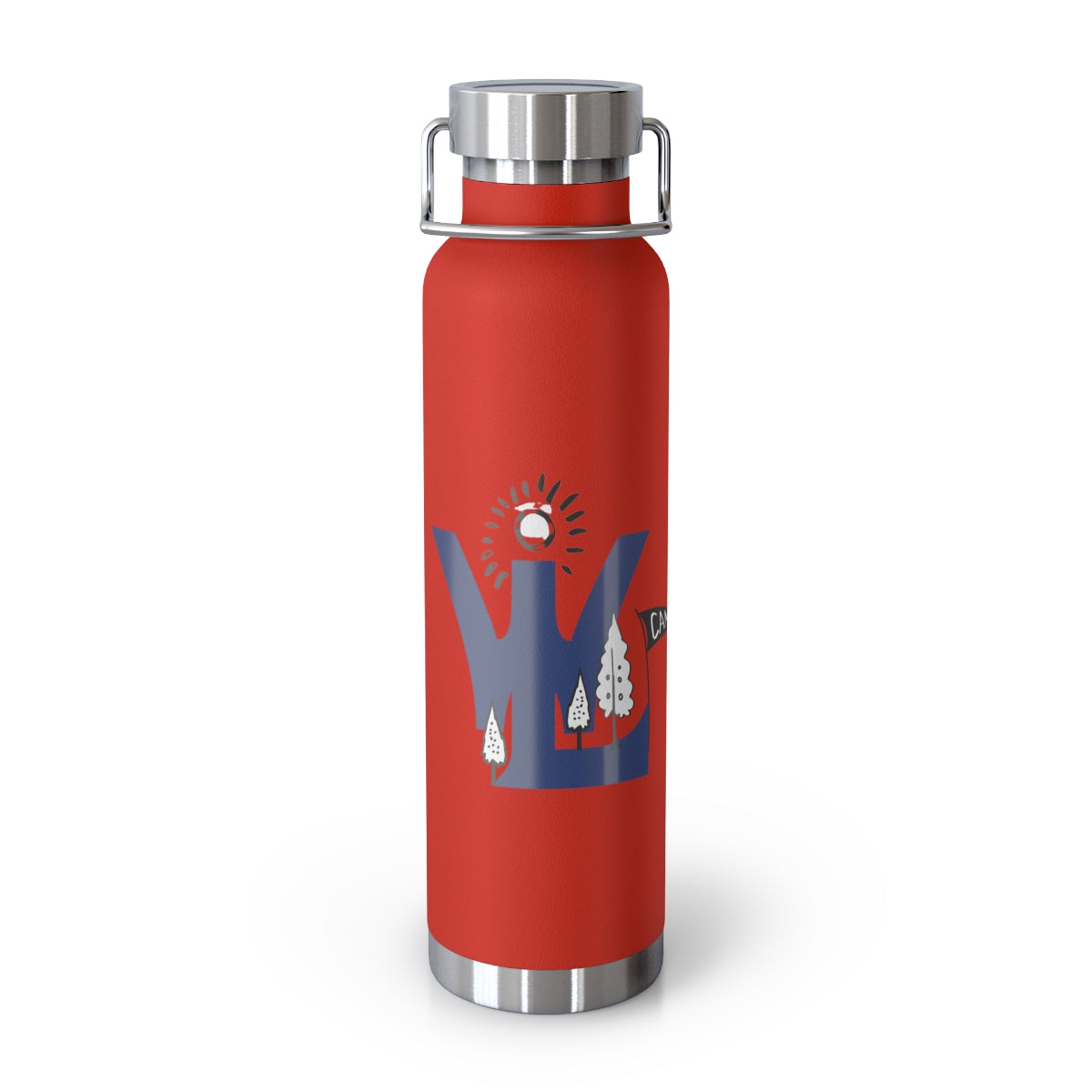 Insulated Bottle with Nature Logo (22oz)