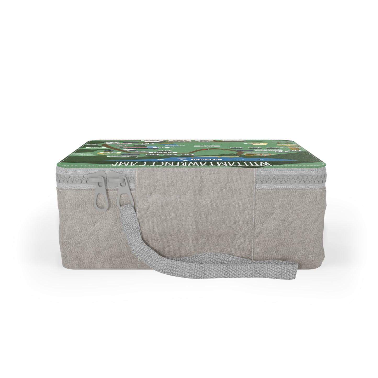 Camp Map Lunch Box