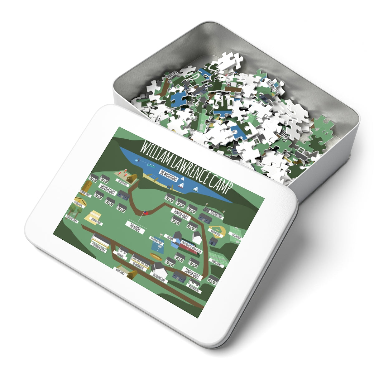 Camp Map Jigsaw Puzzle