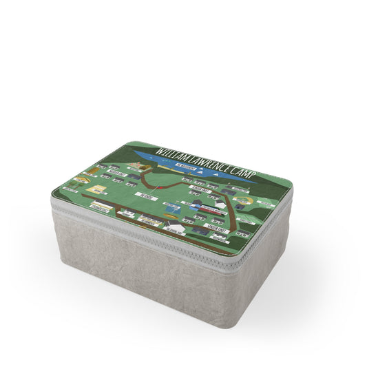 Camp Map Lunch Box