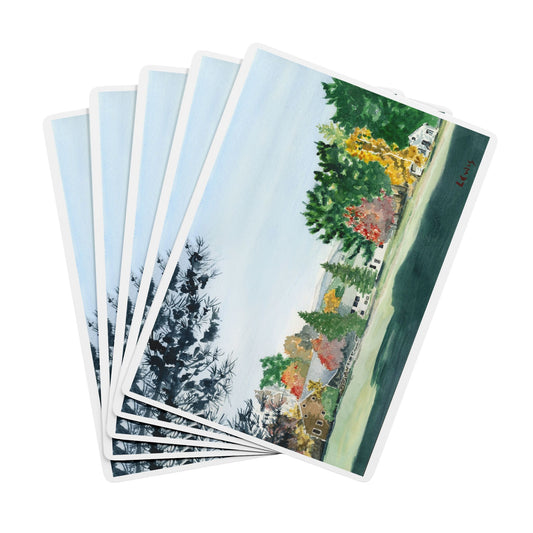 "The Knoll" Painting Playing Cards