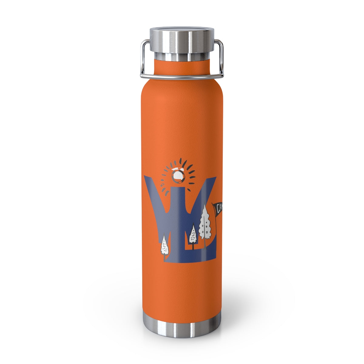 Insulated Bottle with Nature Logo (22oz)