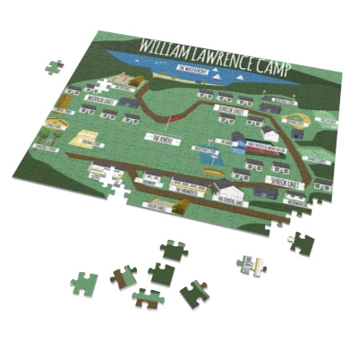 Camp Map Jigsaw Puzzle
